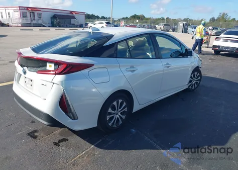 2021 Toyota Prius Prime Xle из США, поврежденный, VIN JTDKAMFP2M3181138